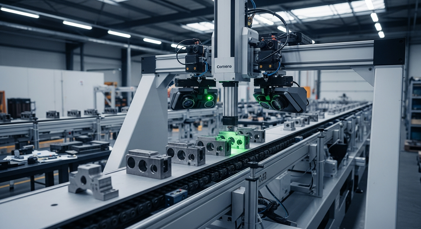 Système de vision 3D pour contrôle dimensionnel